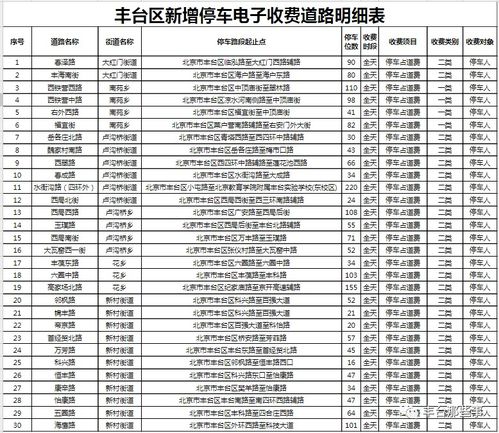 豐臺區30條道路啟用電子收費，科技賦能破解城市停車難題